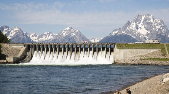 Grand Teton National Park - Jackson Lake Dam