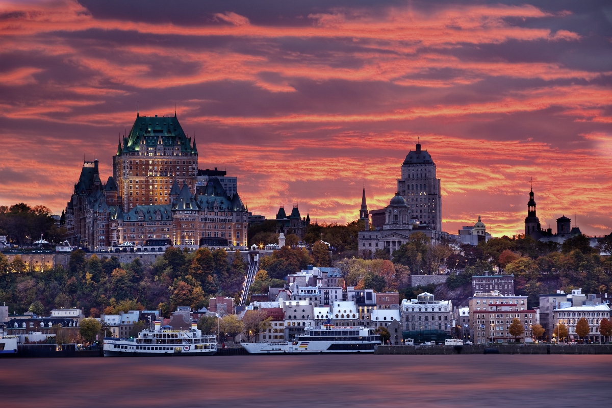 Quebec-city-evening