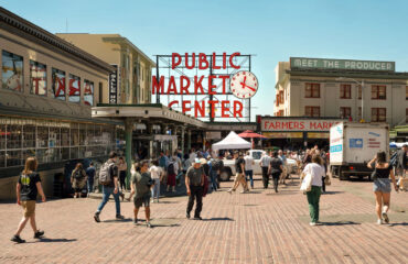 Front of Pike Place Market