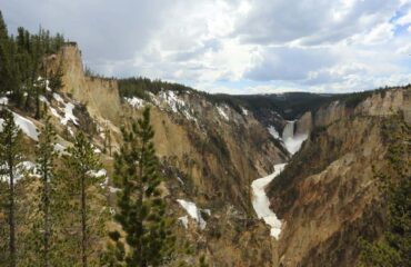 Yellowstone National Park Upper Falls of Yellowstone River 2