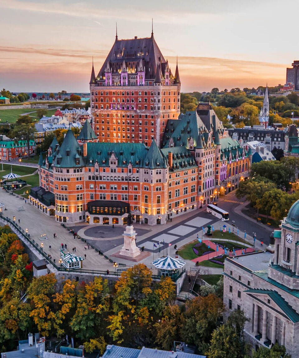 Aerial of Quebec City