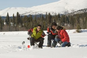 Whitehorse Aurora Ice Fishing