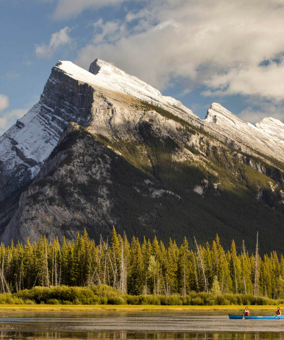 Vermilion Lakes in Banff National Park