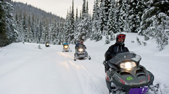 Sun Peaks Snowmobile