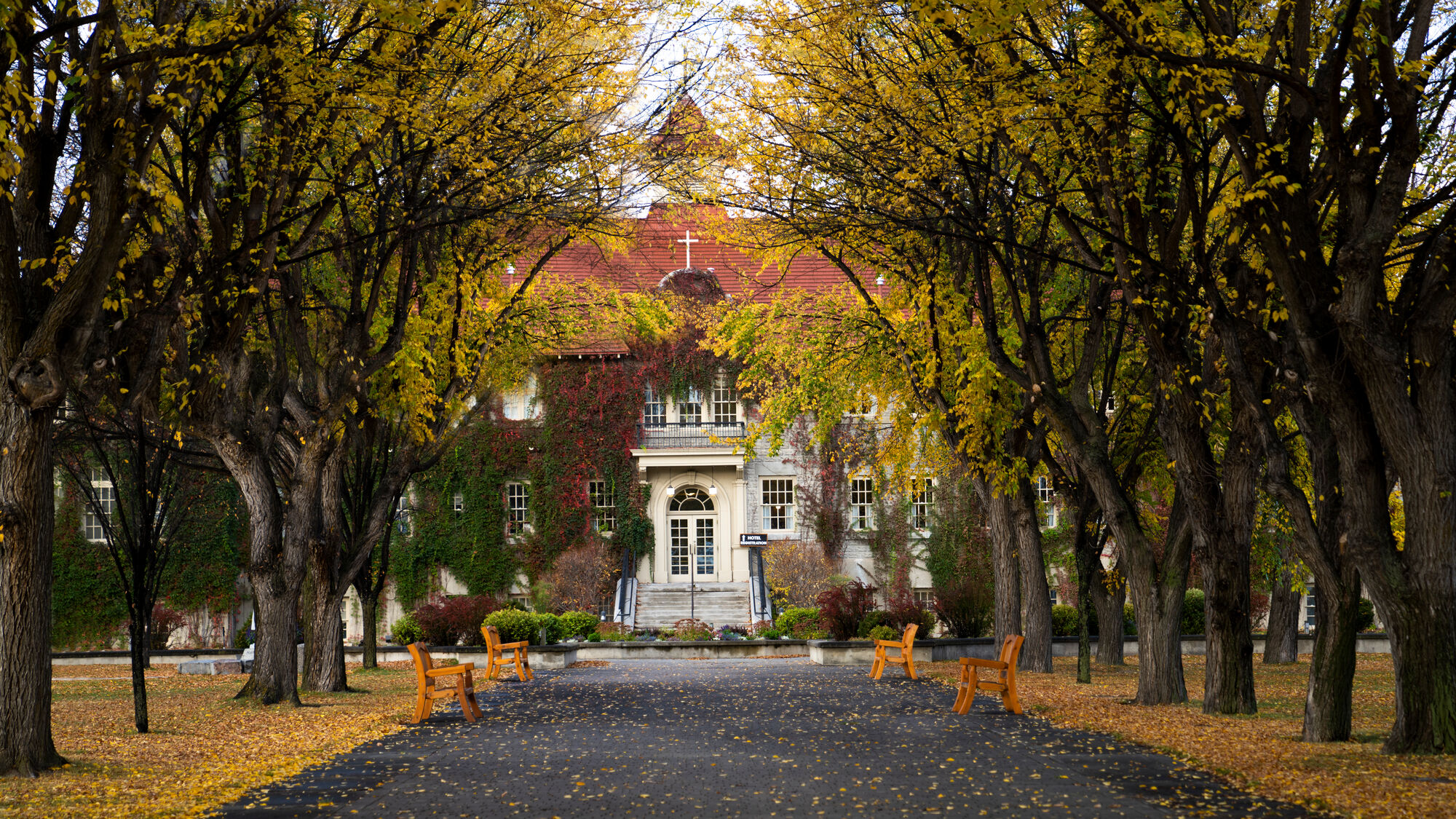 Fall scenic views at St. Eugene Resort - ITBC