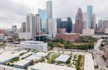 Aerial View of Downtown Houston