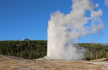 Old Faithful Geyser - Yellowstone National Park