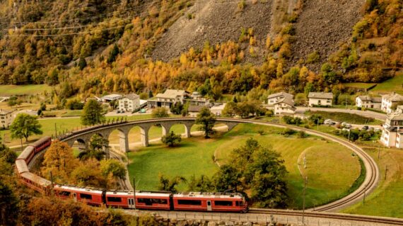 Brusio circular viaduct