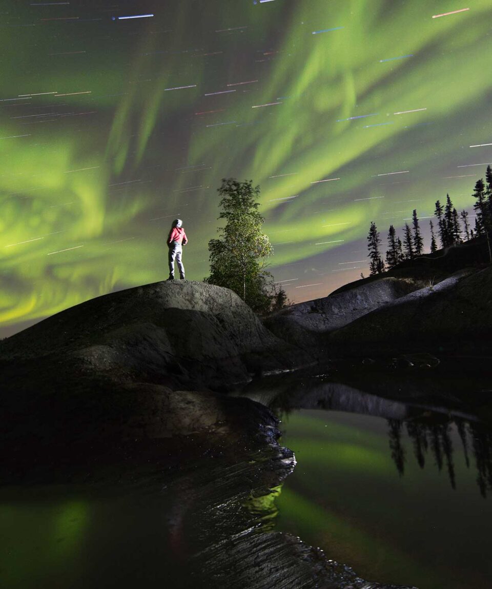 Aurora at North Slave Lake