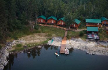 Twin Falls Lodge - Bird Eye View