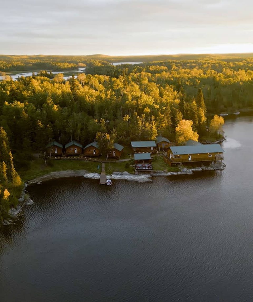 Twin Falls Lodge - Aerial View