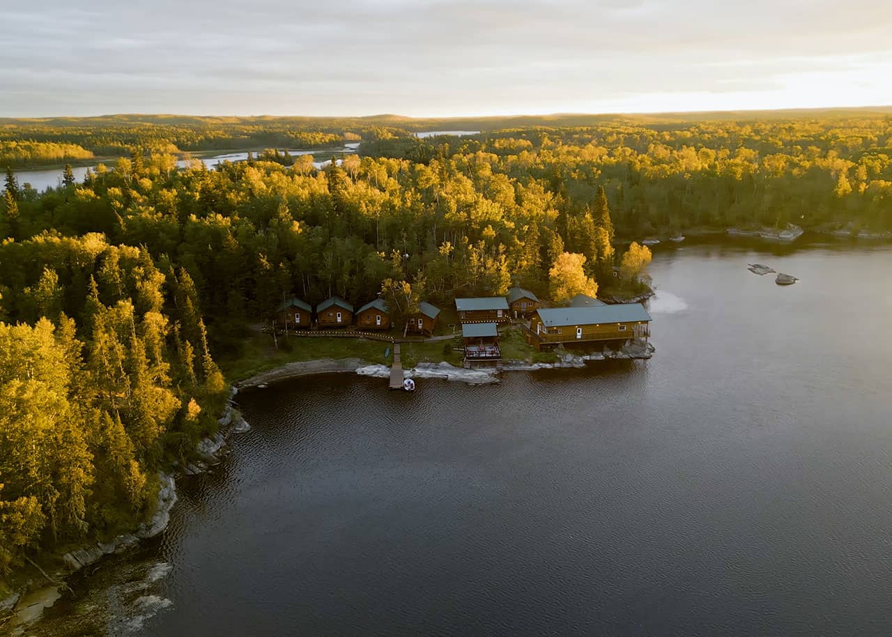 Twin-fall-lodge-aerial